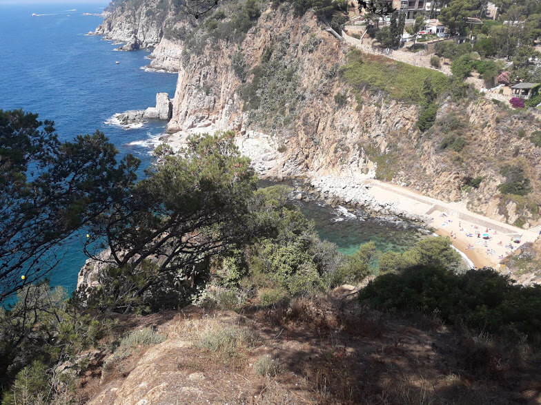 Costa Brava ze statku