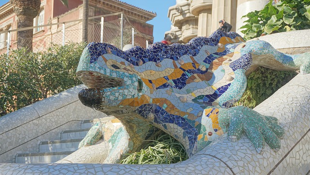 jaszczur park Guell